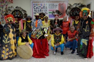 Festa de S&atilde;o Sebasti&atilde;o do Boi de Seu Teodoro foi criada h&aacute; 51 anos -  (crédito:  Marcelo Ferreira/CB/D.A Press)