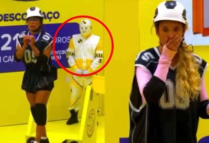 BBB 26: Dummies são vistos parados enquanto Henri Castelli convulsiona -  (crédito: Globoplay) -BBB 26: Dummies são vistos parados enquanto Henri Castelli convulsiona -  (crédito: Globoplay)