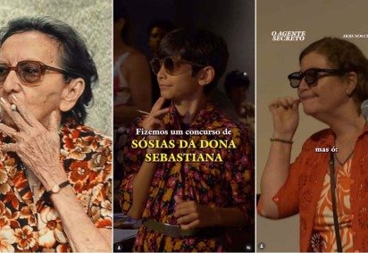 Dona Sebastiana ganhou o próprio concurso de sósias -  (crédito: Vitrine Filmes /  divulgação)