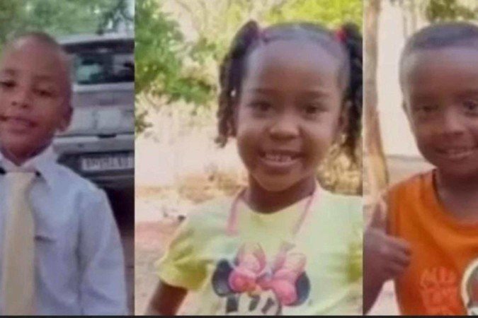 Os irmãos Ágata, 6 anos, e Allan, 4, (a direita) e o primo Wanderson Kauã (na esquerda) - (crédito: Redes sociais) Os irmãos Ágata, 6 anos, e Allan, 4, (a direita) e o primo Wanderson Kauã (na esquerda) - (crédito: Redes sociais)