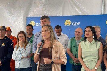 'A gente precisa proteger as mulheres dos homens ruins, mas, acima de tudo, dar condições reais para que elas consigam sair dessa situação definitivamente, com dignidade e autonomia', disse Celina Leão -  (crédito: Foto/Davi Cruz)