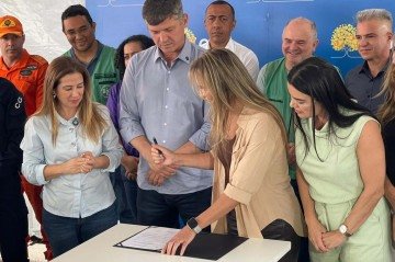 'A ideia é que a pessoa chegue em Ceilândia e diga: que cidade maravilhosa', diz governadora. -  (crédito: Davi Cruz/CB/DA Press)