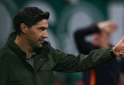 Abel Ferreira afirmou ter admiração por Weverton e outros jogadores que ganharam a Libertadores sob o seu comando -  (crédito: Foto: Cesar Greco / Palmeiras) -Abel Ferreira afirmou ter admiração por Weverton e outros jogadores que ganharam a Libertadores sob o seu comando -  (crédito: Foto: Cesar Greco / Palmeiras)