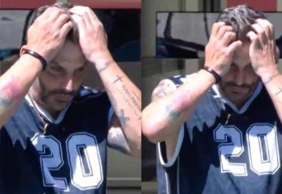 BBB 26: Veja os sinais que antecederam segunda convulsão de Henri Castelli -  (crédito: Reprodução/TV Globo)