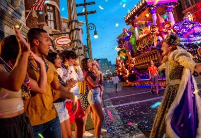 Mardi Gras 2026: “carnaval” do Universal Orlando Resort divulga lista de shows -  (crédito: Uai Turismo) -Mardi Gras 2026: “carnaval” do Universal Orlando Resort divulga lista de shows -  (crédito: Uai Turismo)