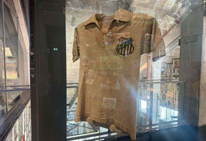 Acervo do Museu do Futebol recebe novas camisas -  (crédito: Uai Turismo) -Acervo do Museu do Futebol recebe novas camisas -  (crédito: Uai Turismo)