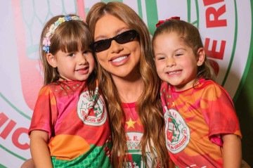 Virginia e as filhas, Maria Flor e Maria Alice -  (crédito: Reprodução/Redes sociais )