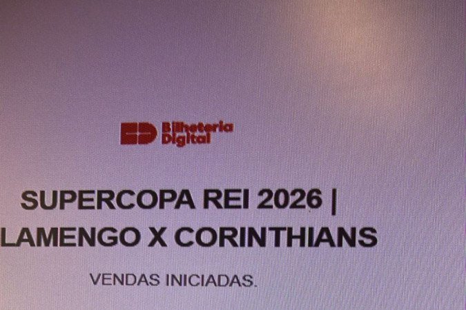 MPDFT solicita verificação de vendas de ingressos da Supercopa 2026