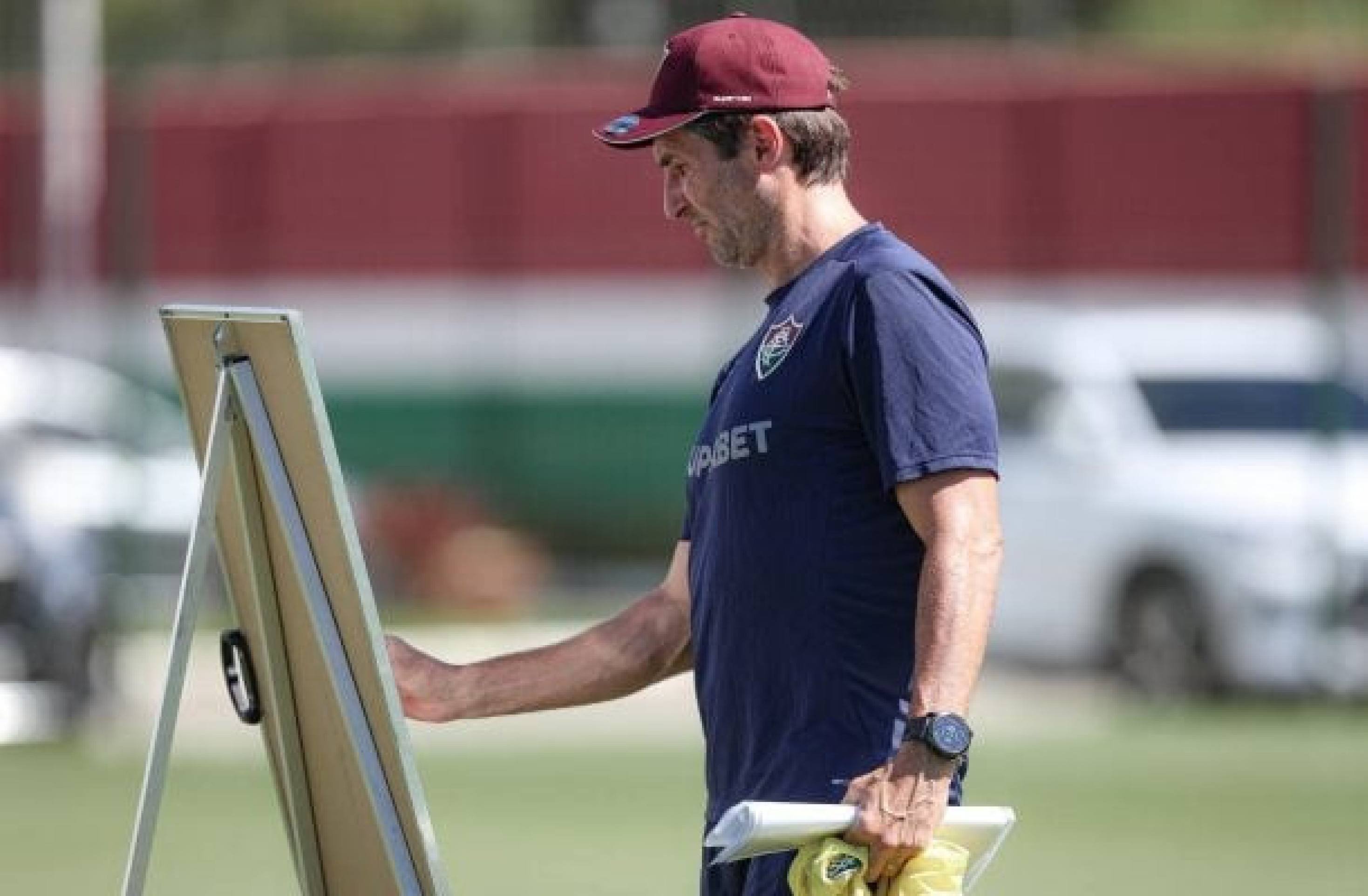 Maxi Cuberas substitui Luis Zubeldía no Fluminense -  (crédito: Foto: Marcelo Gonçalves/FFC)