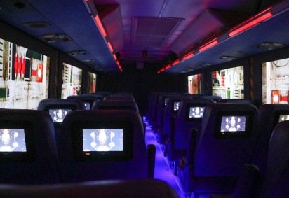 Ônibus Ciência na Estrada é uma das atrações de destaque do projeto -  (crédito:  LUCIO BERNARDO JR)