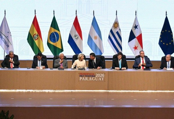 Comissão para assinatura de acordo entre União Europeia e o Mercosul: expectativas -  (crédito:  AFP)