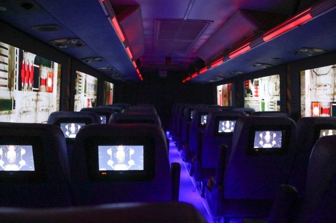 Ônibus Ciência na Estrada é uma das atrações de destaque do projeto -  (crédito:  LUCIO BERNARDO JR)