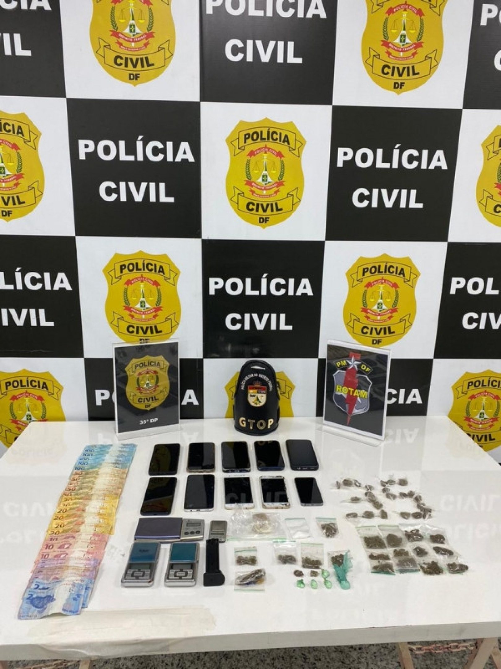 PCDF prende trio por tráfico de drogas em Sobradinho II