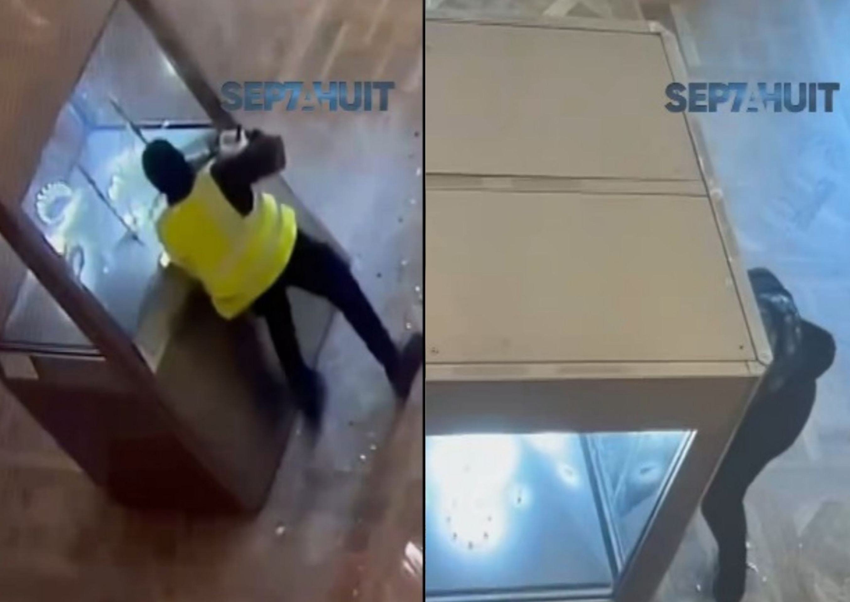 Novas imagens revelam detalhes de roubo no Museu do Louvre, em Paris