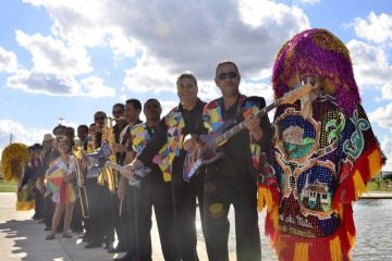 Coco, ciranda, caboclinho, frevo, maracatu e baião fazem parte da diversidade do Marafreboi -  (crédito:  Sergio Moraes     )