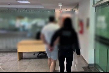 Homem foi preso no último dia 11. Investigação está em andamento -  (crédito: Divulgação/PCDF)