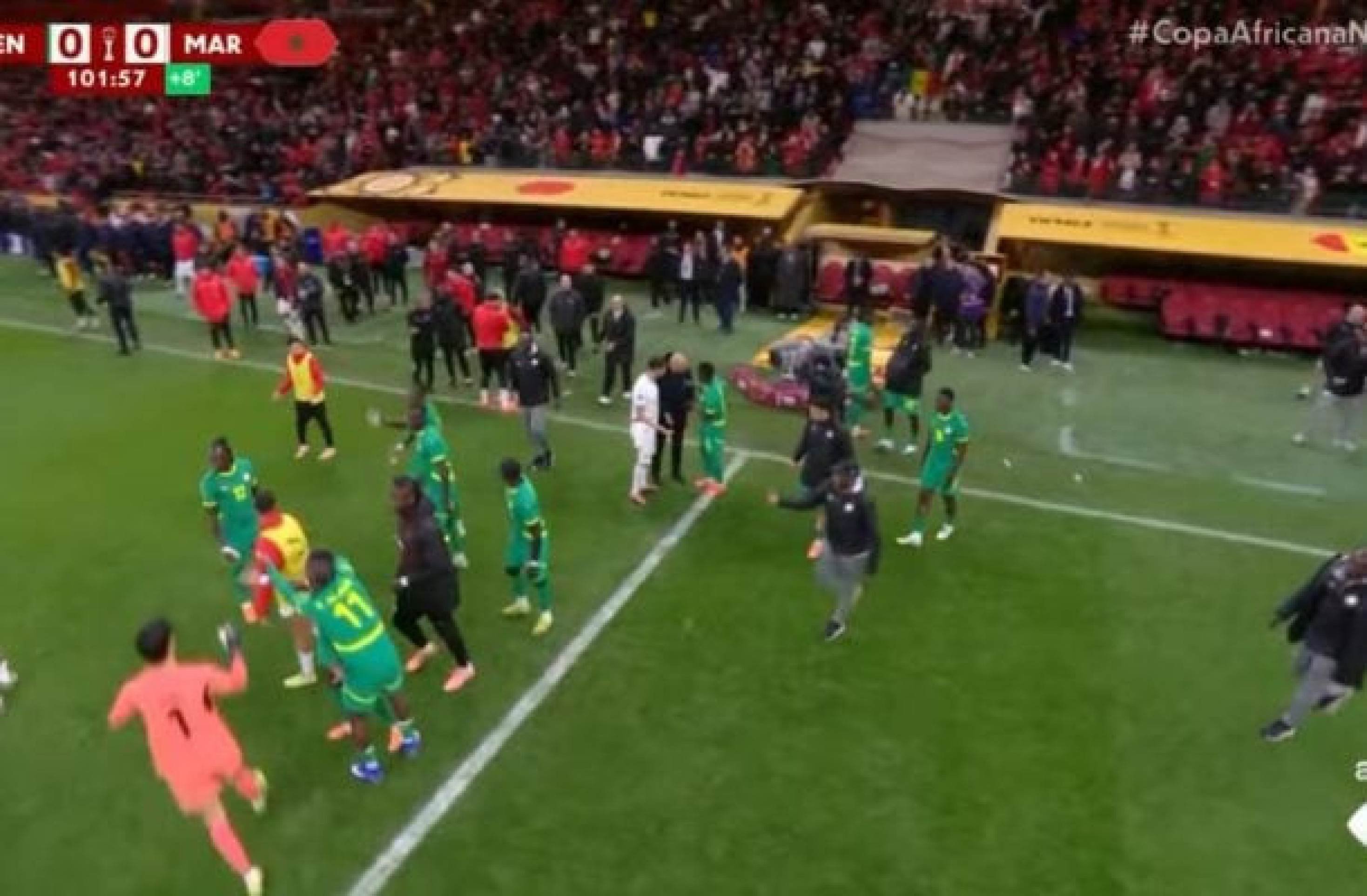 Senegal foi campeão da Copa Africana das Nações -  (crédito: Foto: Reprodução de vídeo Band Sports )