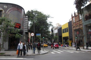 Rua Oscar Freire, em São Paulo -  (crédito: Reprodução)