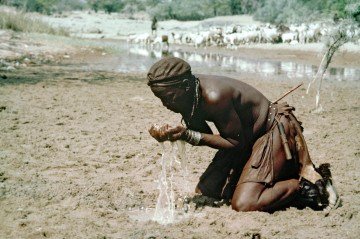 Pastor da Namíbia, na África: para Nações Unidas, resolver a emergência hídrica é questão de justiça social  -  (crédito: UN Photo/Alon Reininger)
