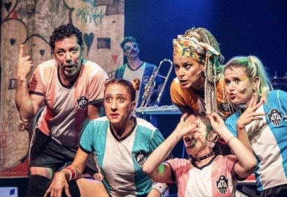 Agrupação Teatral Amacaca apresenta Os saltimbancos na Caixa Cultural     -  (crédito: Renã Neres) -Agrupação Teatral Amacaca apresenta Os saltimbancos na Caixa Cultural     -  (crédito: Renã Neres)