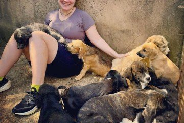 Jana contribuiu diretamente com o resgate de 170 animais e 120 adoções