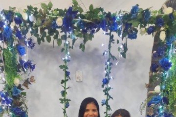 Wellitania Ferreira, com os filhos, Miguel, 7 anos, Gabriel, 4, e Ana Esther, 10 anos. Gabriel e Ana Esther tem anemia falciforme 