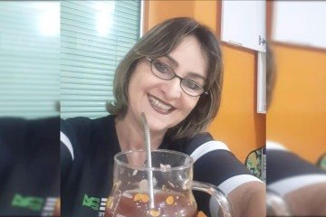Maria Elenice de Queiroz, 61 anos, foi assassinada a facadas pelo filho Vinícius de Queiroz Nogueira Dourado, de 23 anos -  (crédito: Reprodução/Redes Sociais)