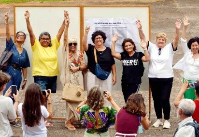 Vestibular 60+ da UnB divulga resultados e aprovados comemoram -  (crédito:  Ed Alves/CB/DA Press)