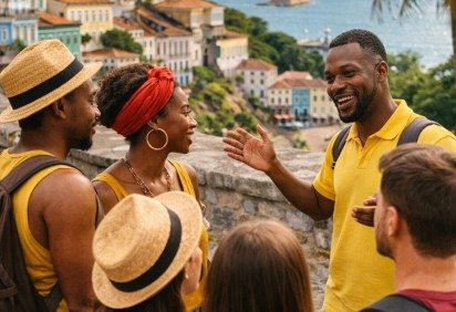 6 destinos com foco no afroturismo pelo Brasil -  (crédito: Uai Turismo) -6 destinos com foco no afroturismo pelo Brasil -  (crédito: Uai Turismo)