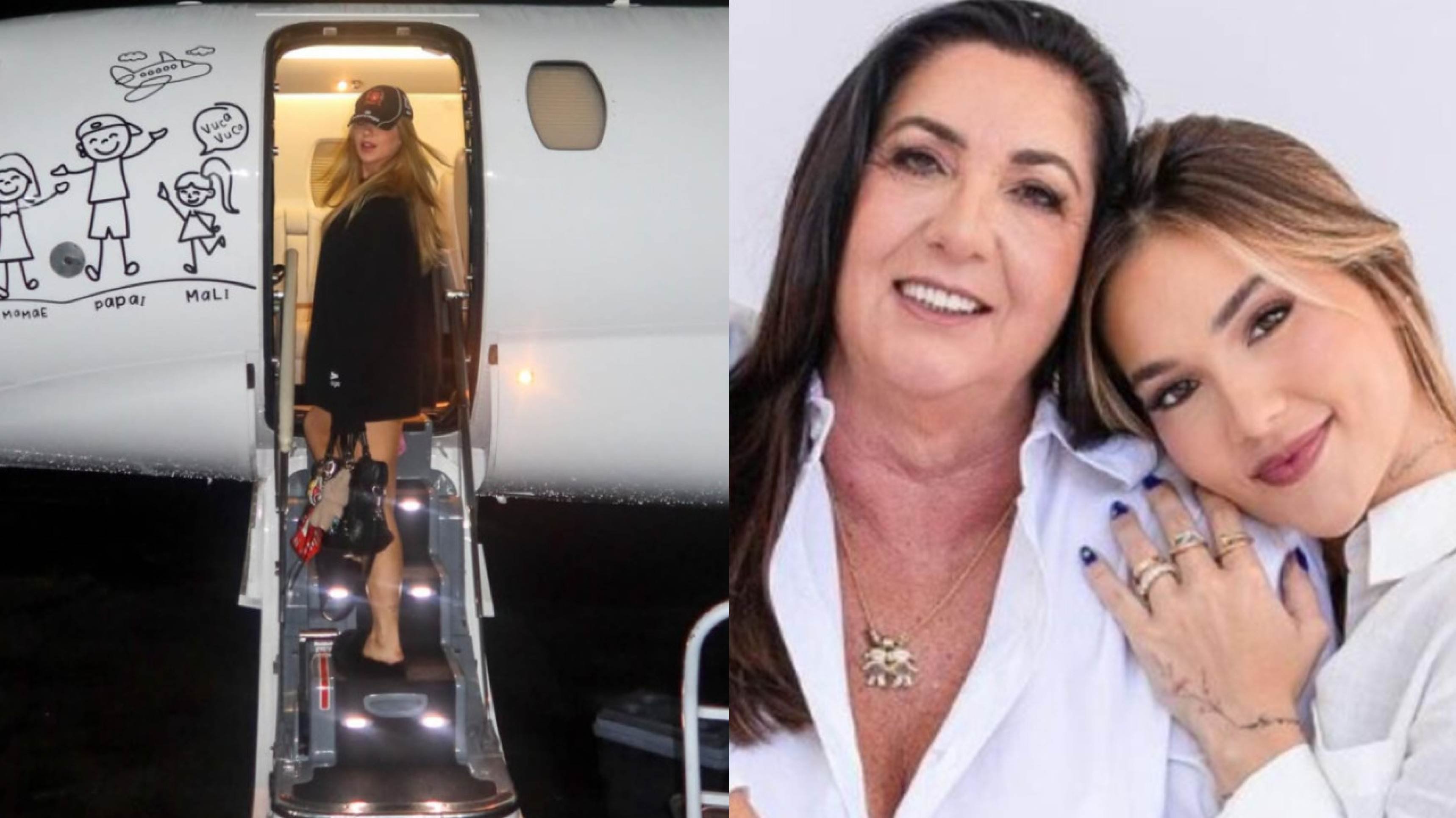 Virginia viaja para Madri horas após mãe sofrer acidente de carro