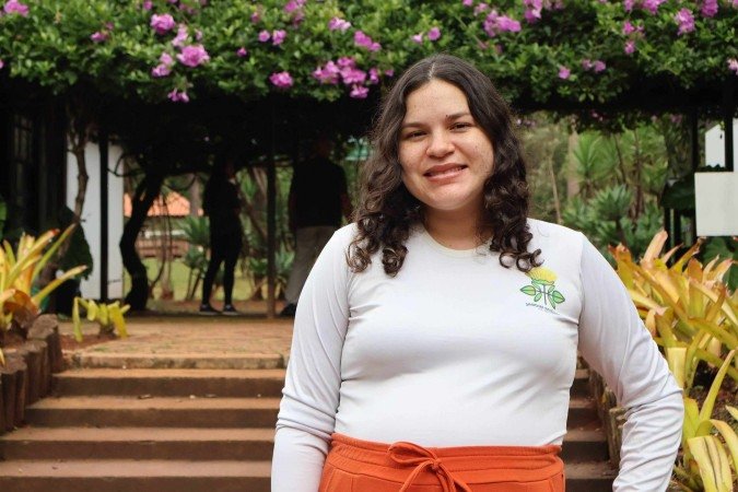 "Tentamos ensinar por meio do lazer", diz Ana Beatriz Queiroz, gerente de educa&ccedil;&atilde;o ambiental do JBB    