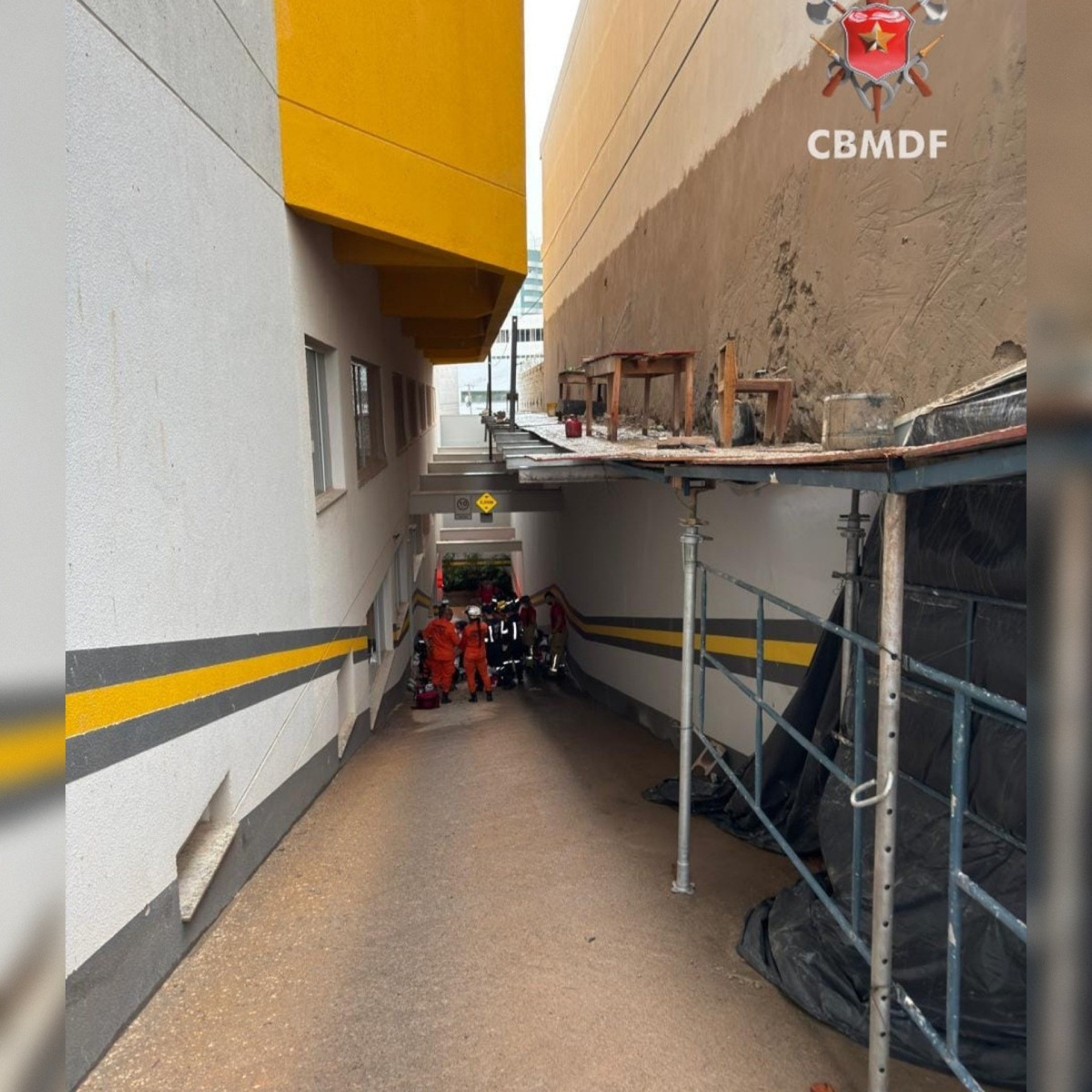 Homem morre após cair de andaime em Águas Claras