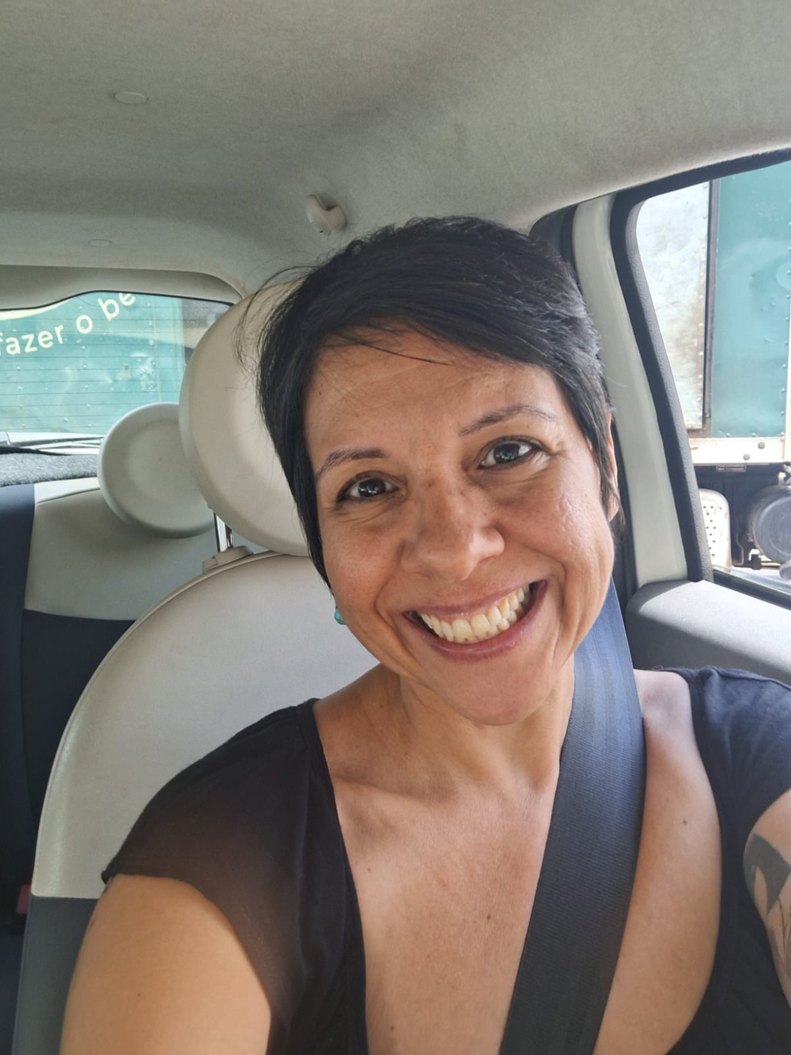 Mayra Cunha &eacute; conhecida pelo sorriso aberto o tempo inteiro. 