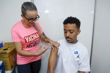 Ações no fim de semana ajudam na cobertura vacinal -  (crédito: Jhonatan Cantarelle/Agência Saúde DF)