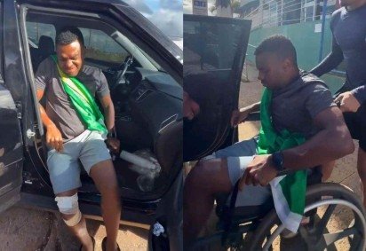 Holiday vai à UPA após lesão em caminhada de Nikolas -  (crédito: Reprodução/Redes Sociais)