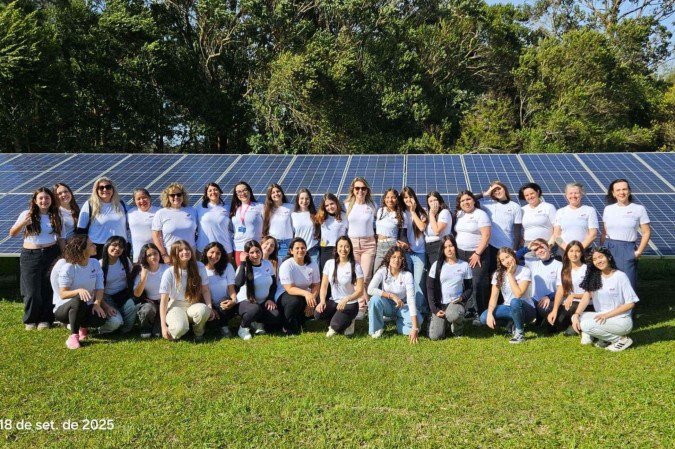 O Energizando a Equidade é um projeto que une ciência, educação e justiça social para transformar o setor de energia renovável no Brasil. A iniciativa atua diretamente em escolas públicas do Rio Grande do Sul e Santa Catarina. -  (crédito: Divulgação)