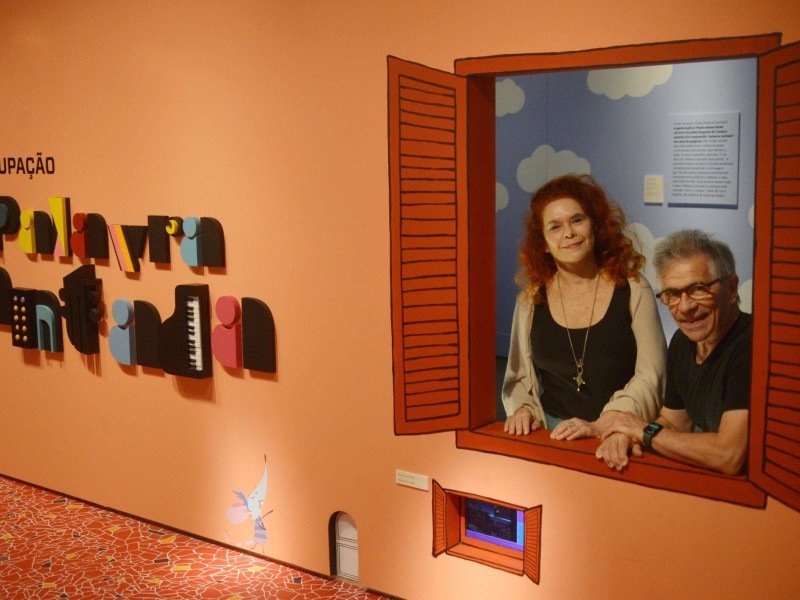  23/01/2026 - Ed Alves/CB/DA Press. Cultura - Entrevista com Palavra Cantada - Criadores Paulo e Sandra - Sesi Lab.  -  (crédito:  Ed Alves/CB/DA Press)