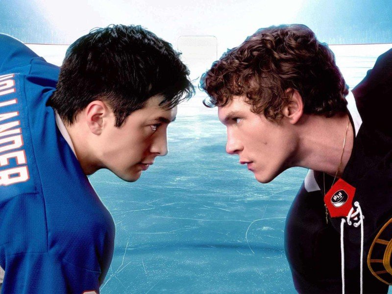 Sucesso de Heated Rivalry, da HBO Max, provoca alta histórica no interesse de mulheres por vídeos adultos ligados ao hóquei no gelo -  (crédito: Divulgação / HBO Max)