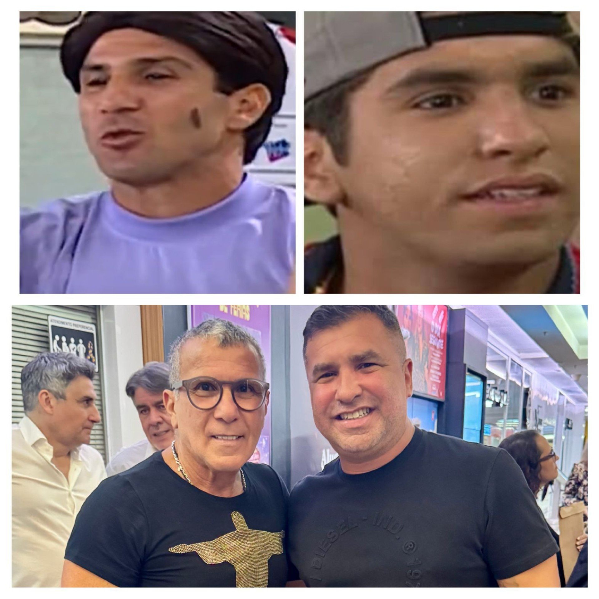 Igor Lage reencontra Eri Johnson após 30 anos de 