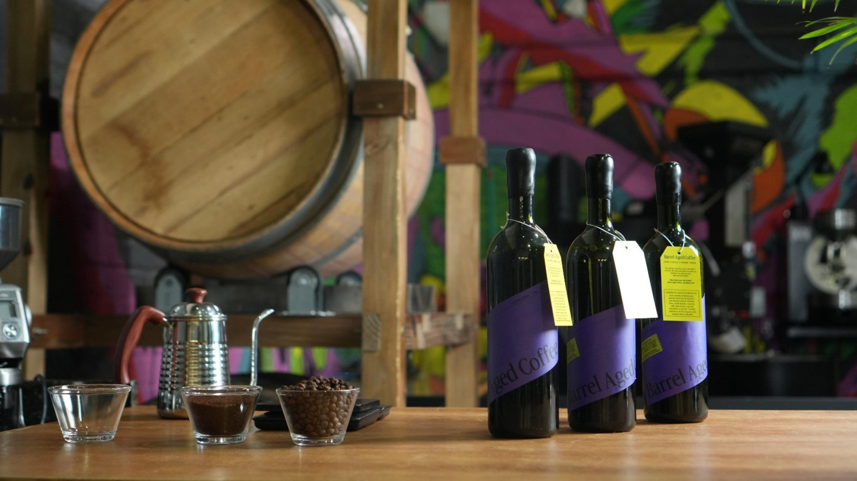 Vinho gaúcho e café mineiro: o primeiro café do Brasil maturado em barrica de Merlot