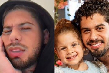 Zé Felipe fica perplexo com atitude preocupante e precoce da filha -  (crédito: Reprodução/Instagram)