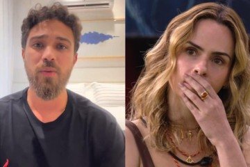 Marido de Larissa Manoela se pronuncia após desejar que Ana Paula fosse agredida -  (crédito: Reprodução/TV Globo)