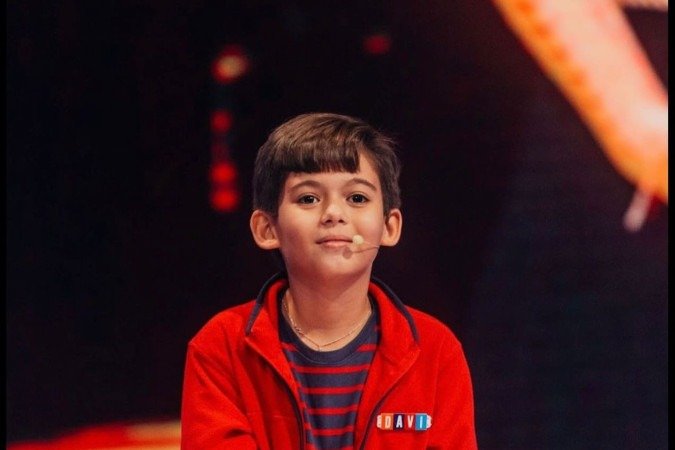 Davi Luiz Santana Souza programa Pequenos Gênios -  (crédito: Arquivo Pessoal)