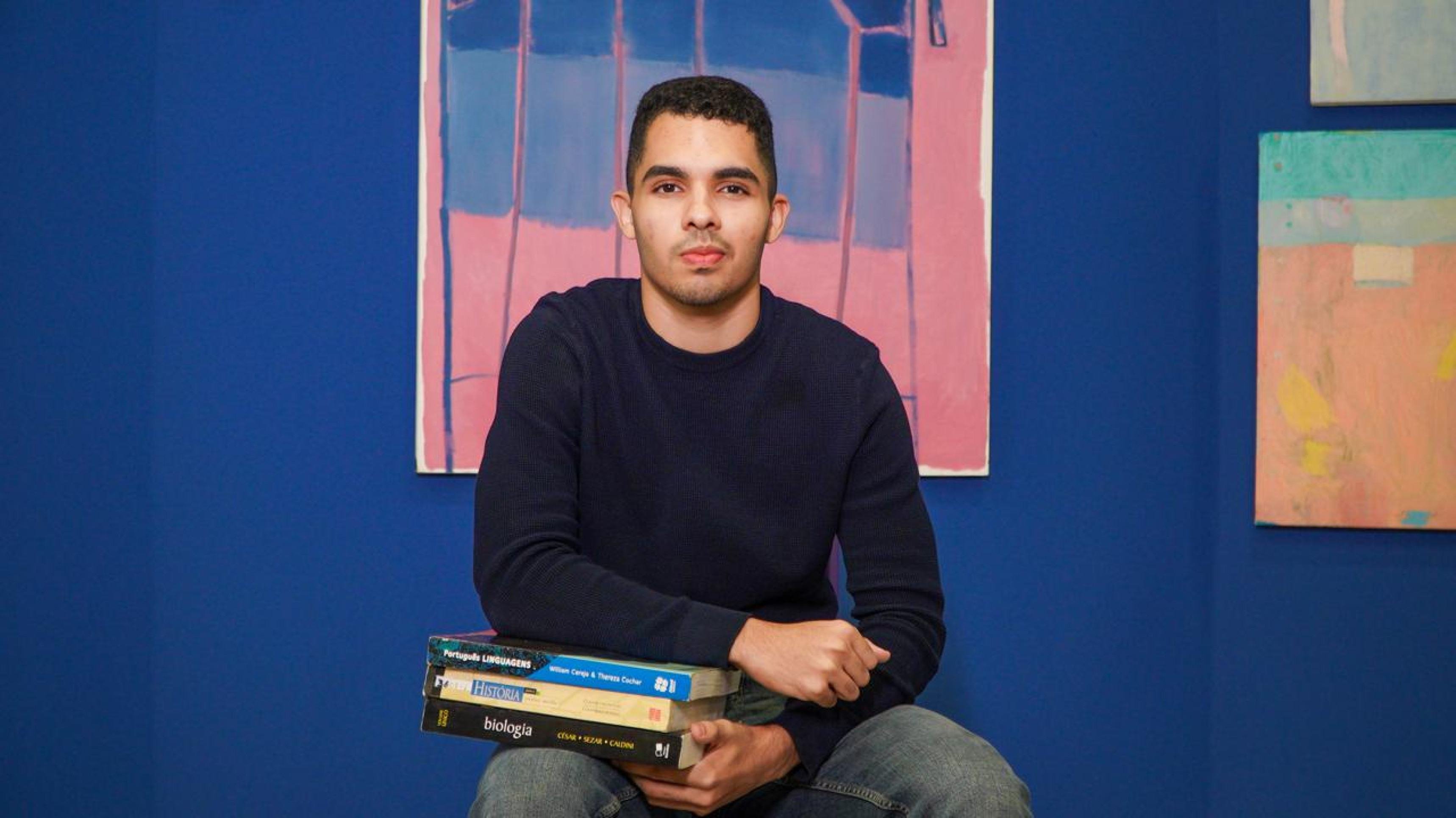 Wellington Ribeiro, 21 anos, espera cursar direito em 2025 na Universidade Federal de Pernambuco (UFPE)