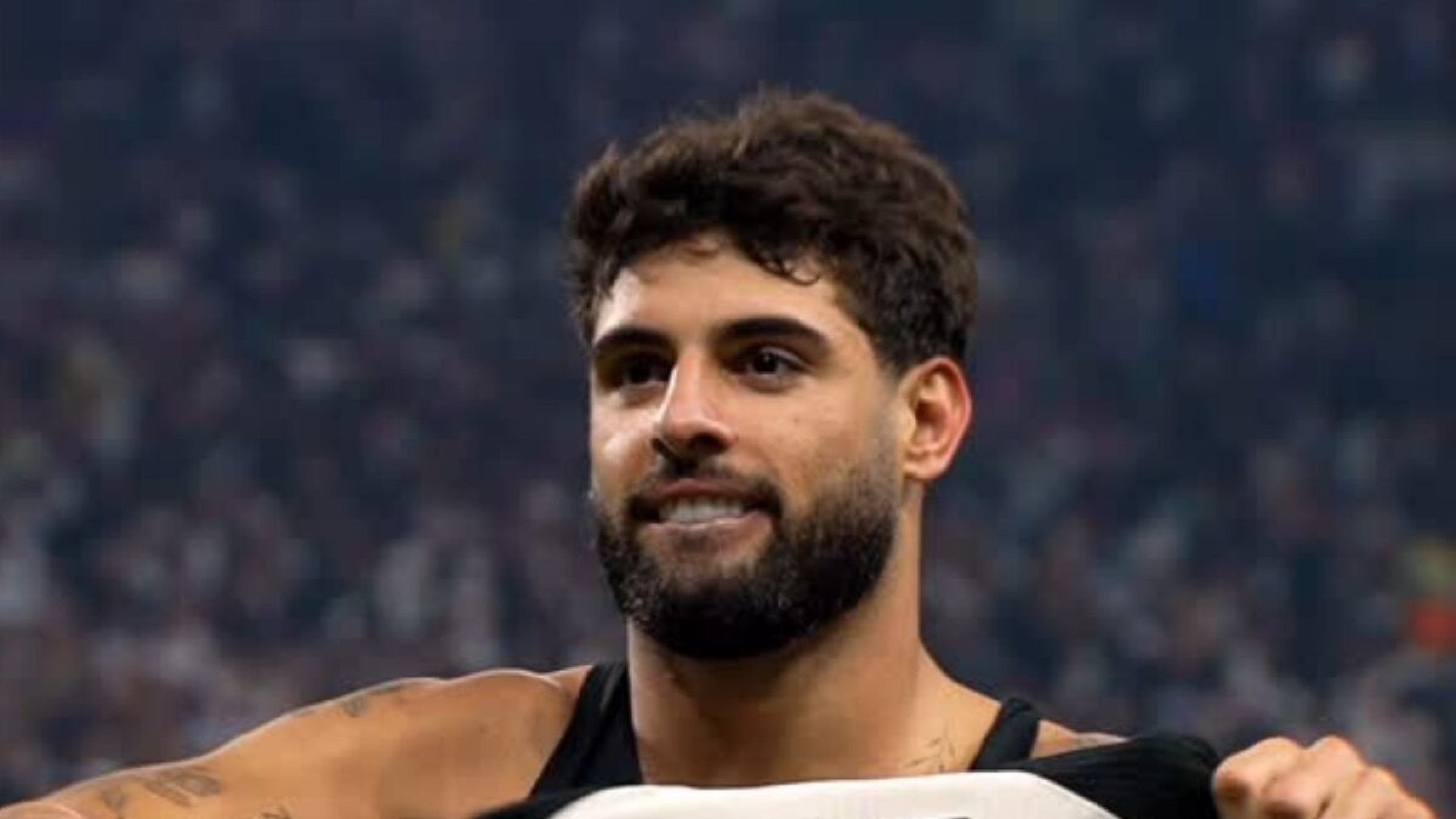 Yuri Alberto fica de cueca após ter o calção puxado durante comemoração de gol - (crédito: Observatorio dos Famosos) Yuri Alberto fica de cueca após ter o calção puxado durante comemoração de gol - (crédito: Observatorio dos Famosos)