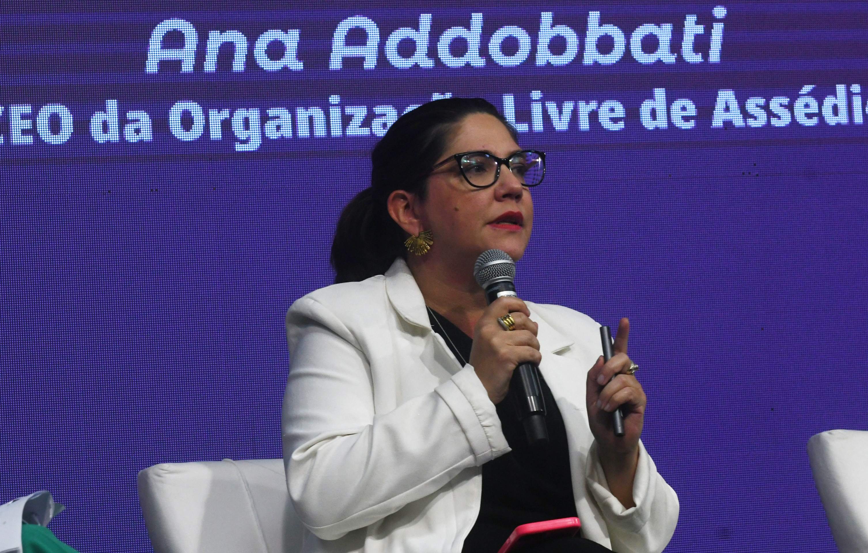  27.01.2026 Ed Alves CB/DA Press. CB Debate. Pela prote&ccedil;&atilde;o das mulheres. Ana Addobbati CEO da organiza&ccedil;&atilde;o livre de assedio 