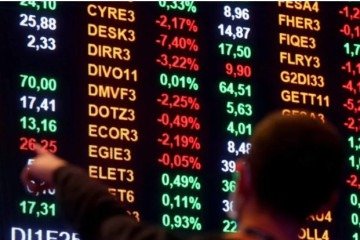  Economia. Ibovespa atinge pela primeira vez 183 mil pontos com inflação abaixo do esperado; dólar cai a R$ 5,23 Prévia da inflação reforça confiança em política monetária, enquanto dólar recua em sintonia com o exterior e forte fluxo de investimento estrangeiro na bolsa. -  (crédito: Bolsa de São Paulo - B3/Divulgação )