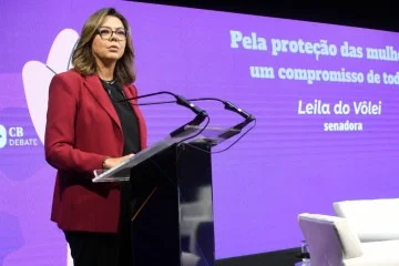 Leila do Volei - Seanadora - (crédito: ED ALVES/CB/D.A Press) Leila do Volei - Seanadora - (crédito: ED ALVES/CB/D.A Press)