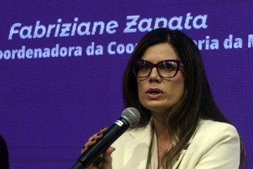 Fabriziane Zapata no CB.Debate - (crédito: ED ALVES/CB/D.A Press) Fabriziane Zapata no CB.Debate - (crédito: ED ALVES/CB/D.A Press)