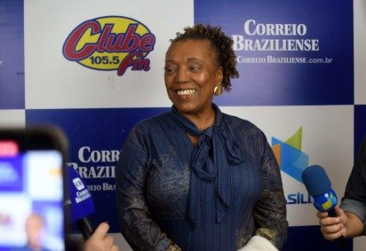 Vera L&uacute;cia Santana Ara&uacute;jo, ministra do TSE no CB.Debate -  (crédito: ED ALVES/CB Press) -Vera L&uacute;cia Santana Ara&uacute;jo, ministra do TSE no CB.Debate -  (crédito: ED ALVES/CB Press)